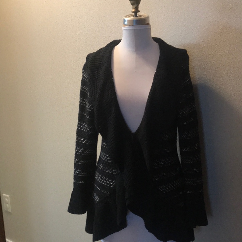 Ruffled cardigan from WH/BM